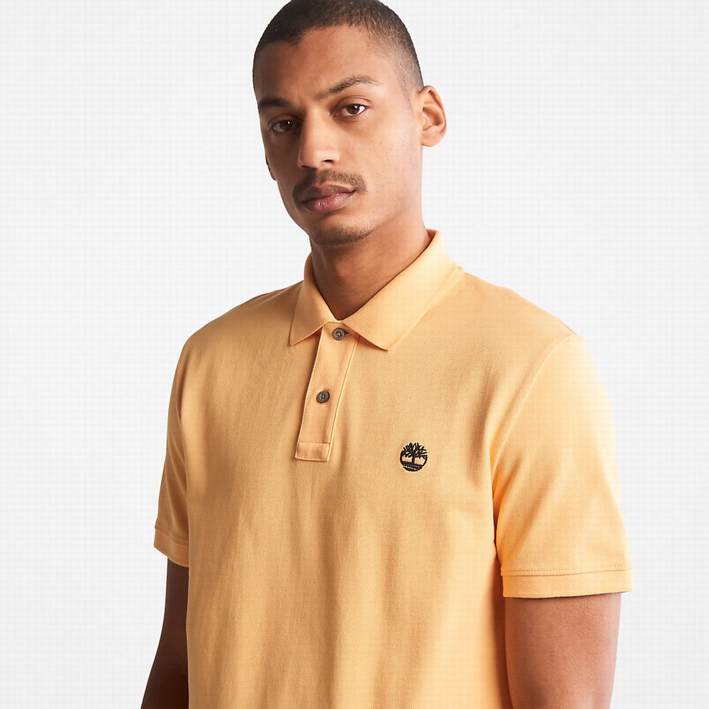 Pánské Polo Triko Timberland Millers River Pique Žluté | TI57308-437