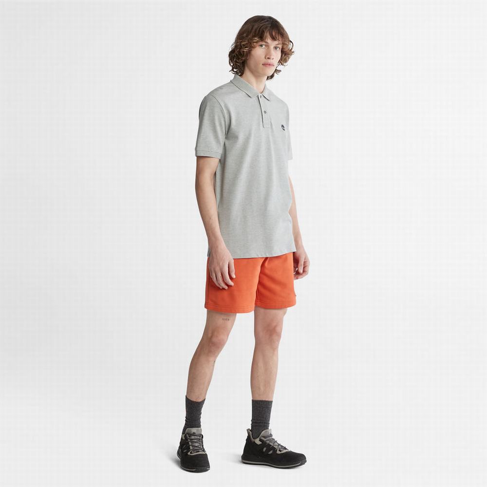 Pánské Polo Triko Timberland Millers River Pique Šedé | TI59830-758