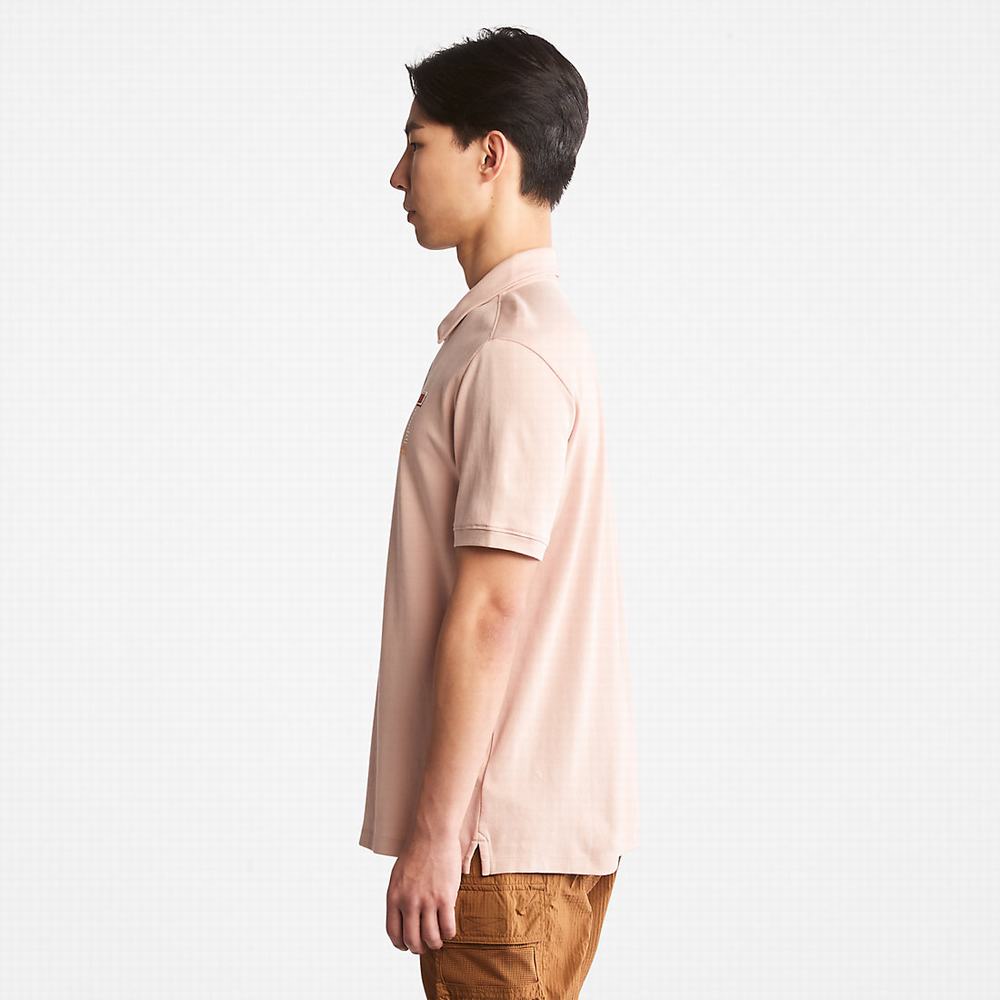 Pánské Polo Triko Timberland TimberFresh™ Světle Růžové | TI05187-421
