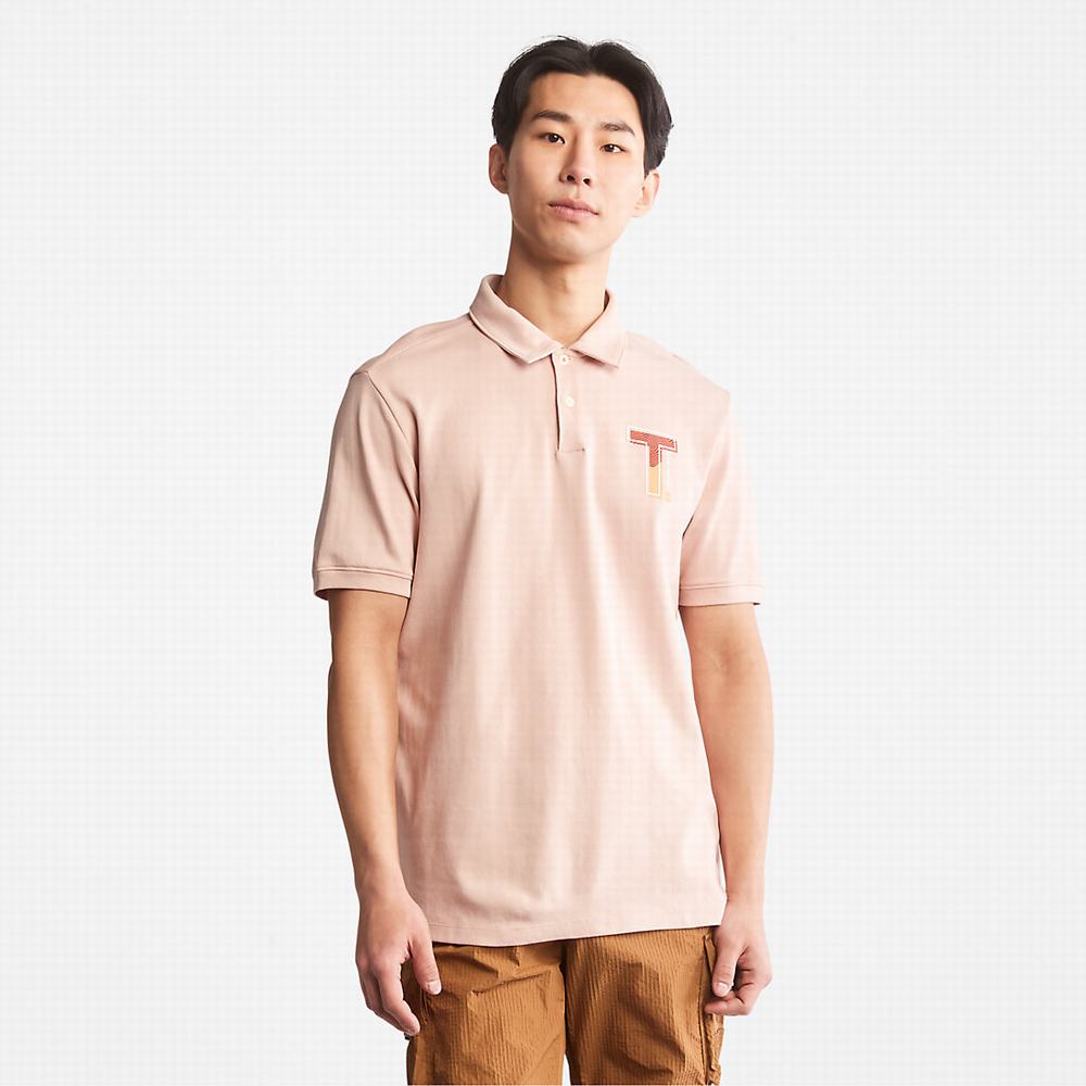 Pánské Polo Triko Timberland TimberFresh™ Světle Růžové | TI05187-421