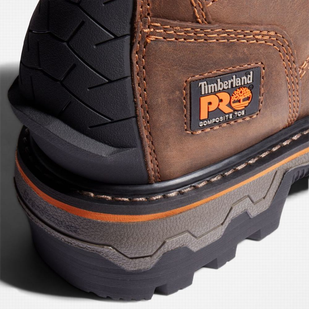 Pánské Pracovní Boty Timberland Boondock HD Logger Composite Špicí Waterproof Tmavě Hnědé | TI04892-570