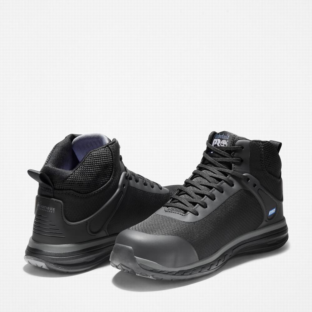 Pánské Pracovní Boty Timberland Drivetrain Composite Špicí Pracovní Sneaker Černé | TI01792-194