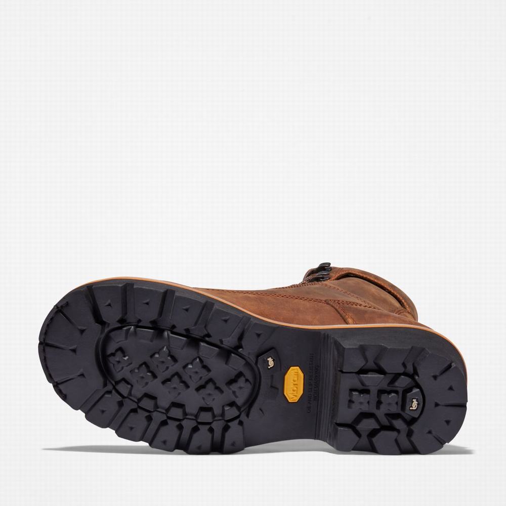 Pánské Pracovní Boty Timberland Evergreen Logger Composite Špicí Waterproof Hnědé | TI62170-914