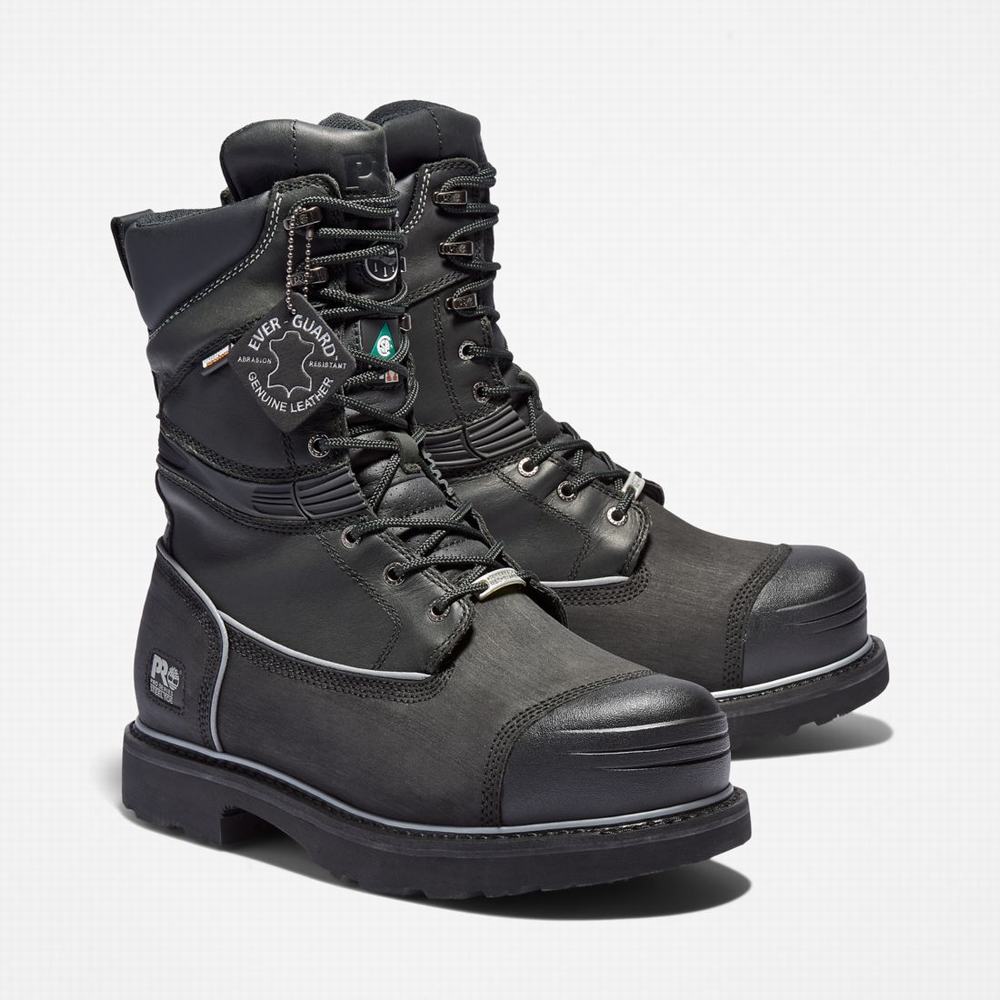 Pánské Pracovní Boty Timberland Gravel Pit Met Guard Steel Špicí Waterproof Černé | TI43581-320