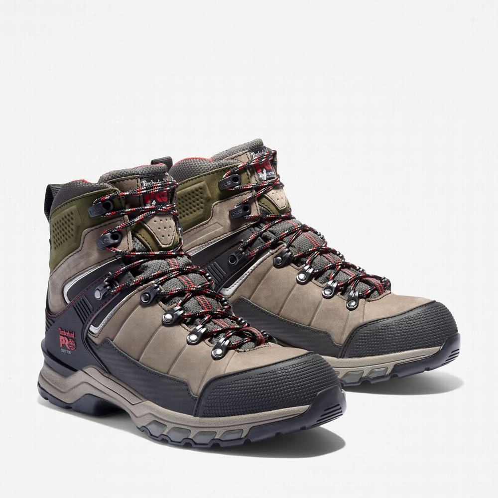 Pánské Pracovní Boty Timberland Hypercharge TRD Waterproof Hnědé | TI87135-374
