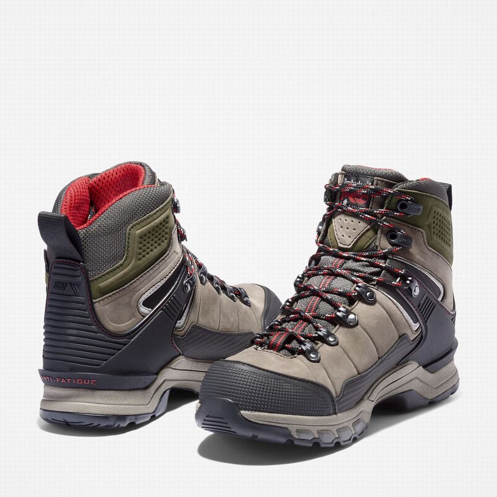 Pánské Pracovní Boty Timberland Hypercharge TRD Waterproof Hnědé | TI87135-374