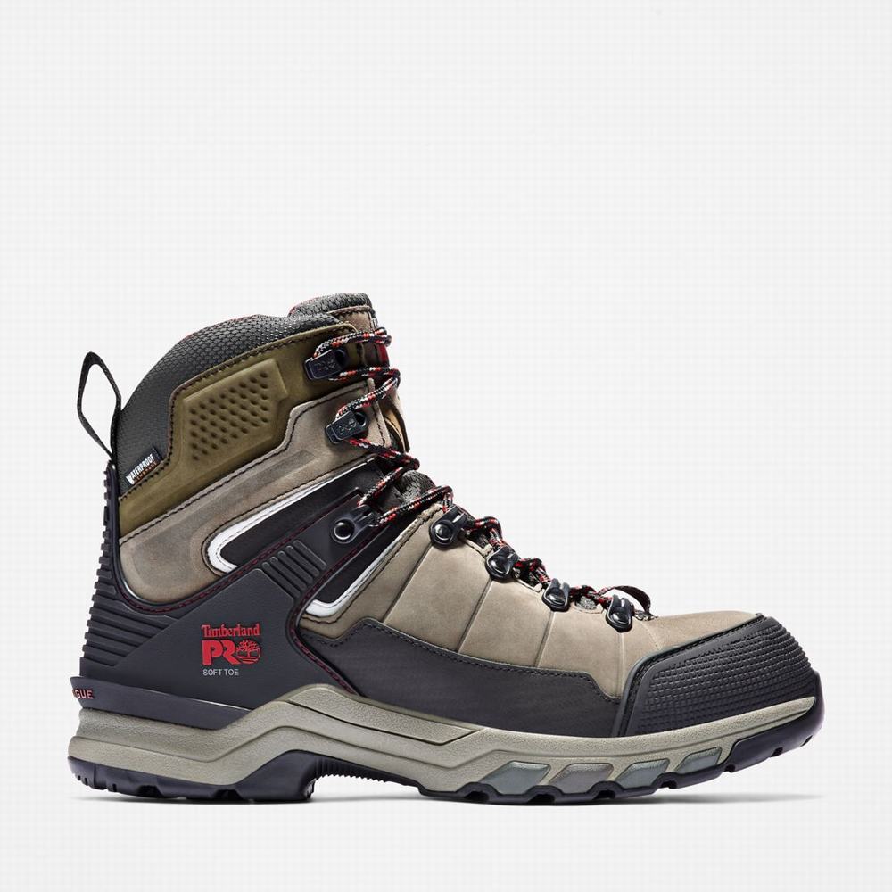 Pánské Pracovní Boty Timberland Hypercharge TRD Waterproof Hnědé | TI87135-374