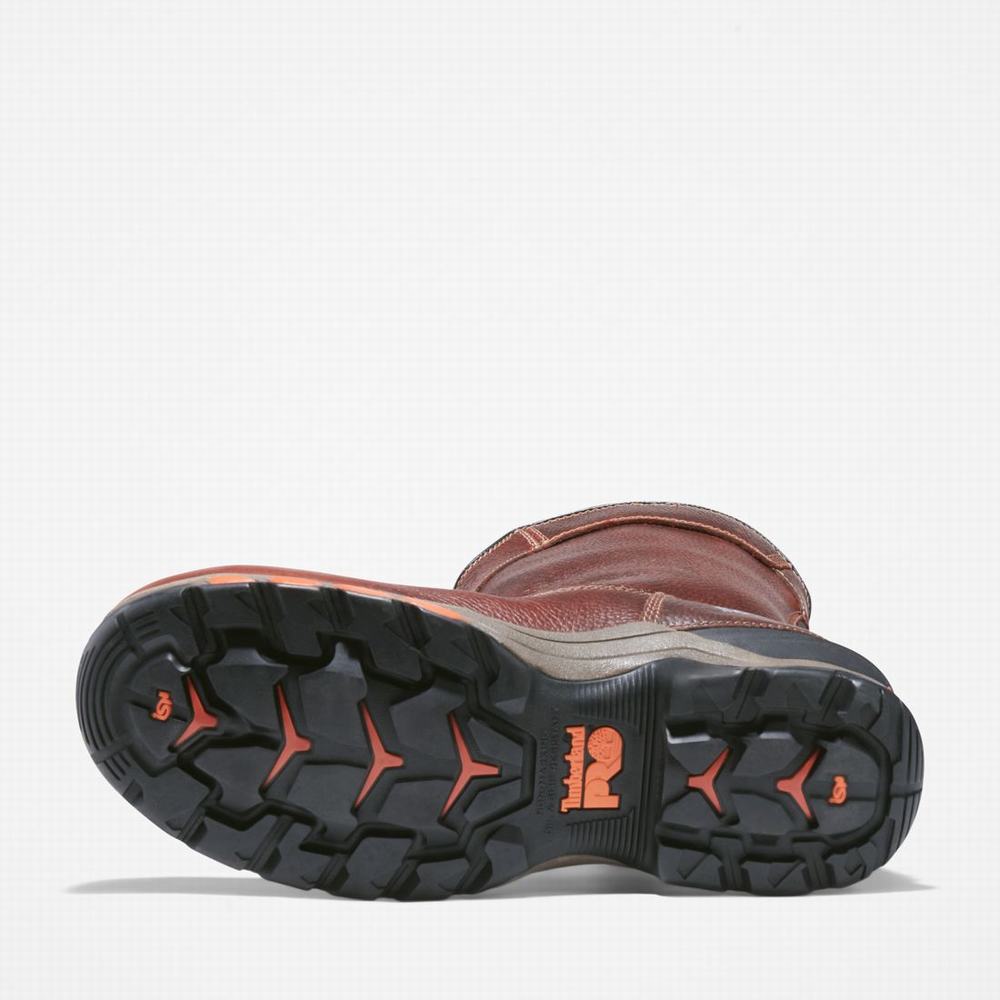 Pánské Pracovní Boty Timberland Hypercharge Pull On Composite Špicí Waterproof Hnědé | TI94375-189