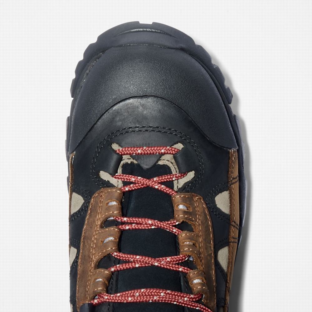 Pánské Pracovní Boty Timberland Hyperion Alloy Špicí Waterproof Hnědé Černé | TI07483-896