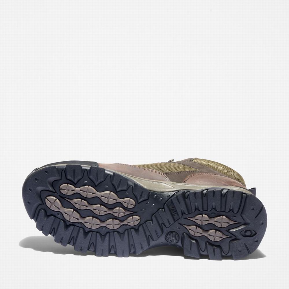 Pánské Pracovní Boty Timberland Keele Ridge Steel Špicí Waterproof Hnědé | TI86157-349