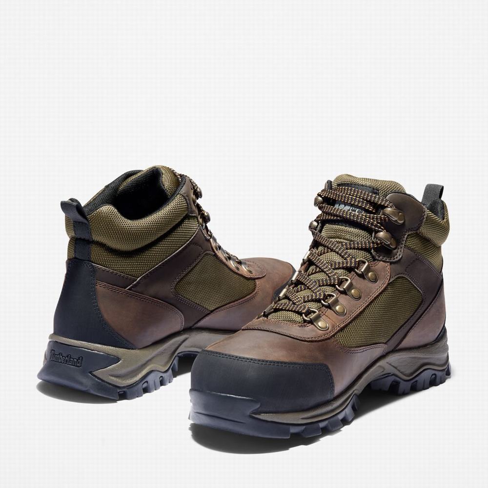 Pánské Pracovní Boty Timberland Keele Ridge Steel Špicí Waterproof Hnědé | TI86157-349