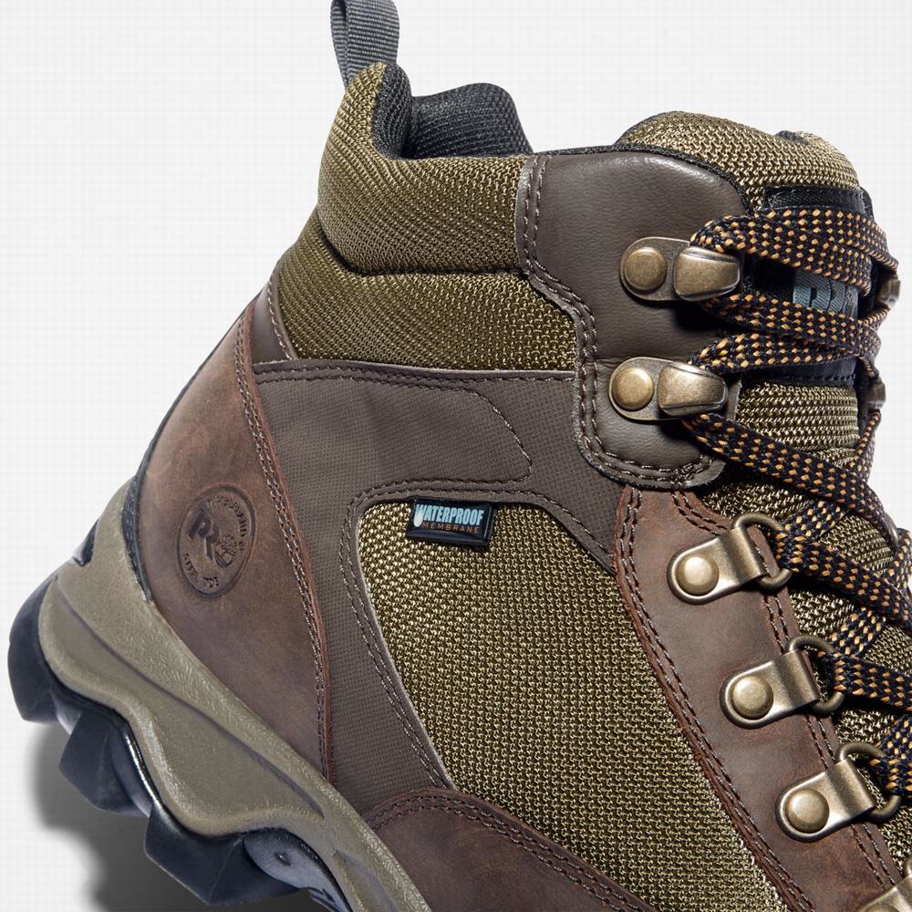 Pánské Pracovní Boty Timberland Keele Ridge Steel Špicí Waterproof Hnědé | TI86157-349