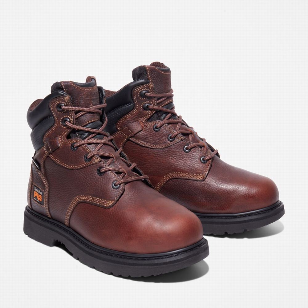 Pánské Pracovní Boty Timberland Met Guard Steel Špicí Vínové | TI16907-305
