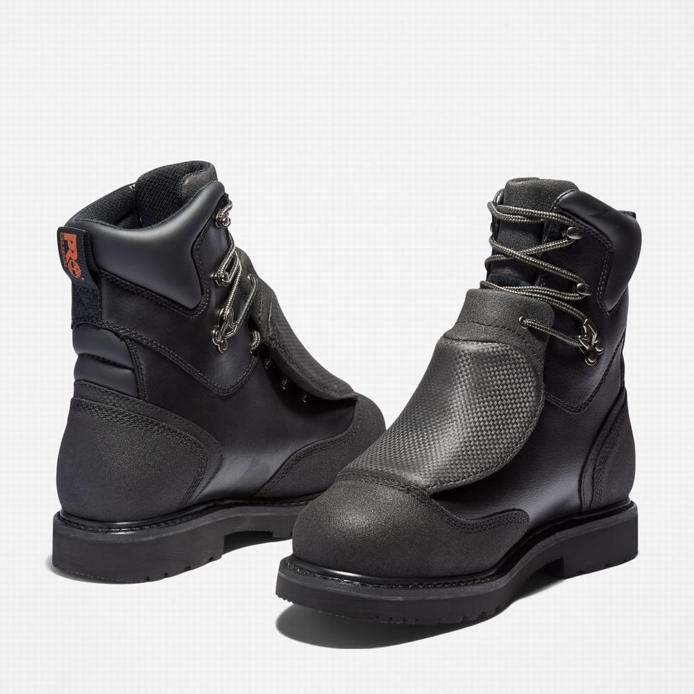 Pánské Pracovní Boty Timberland Met Guard Steel Špicí Waterproof Černé | TI94307-185