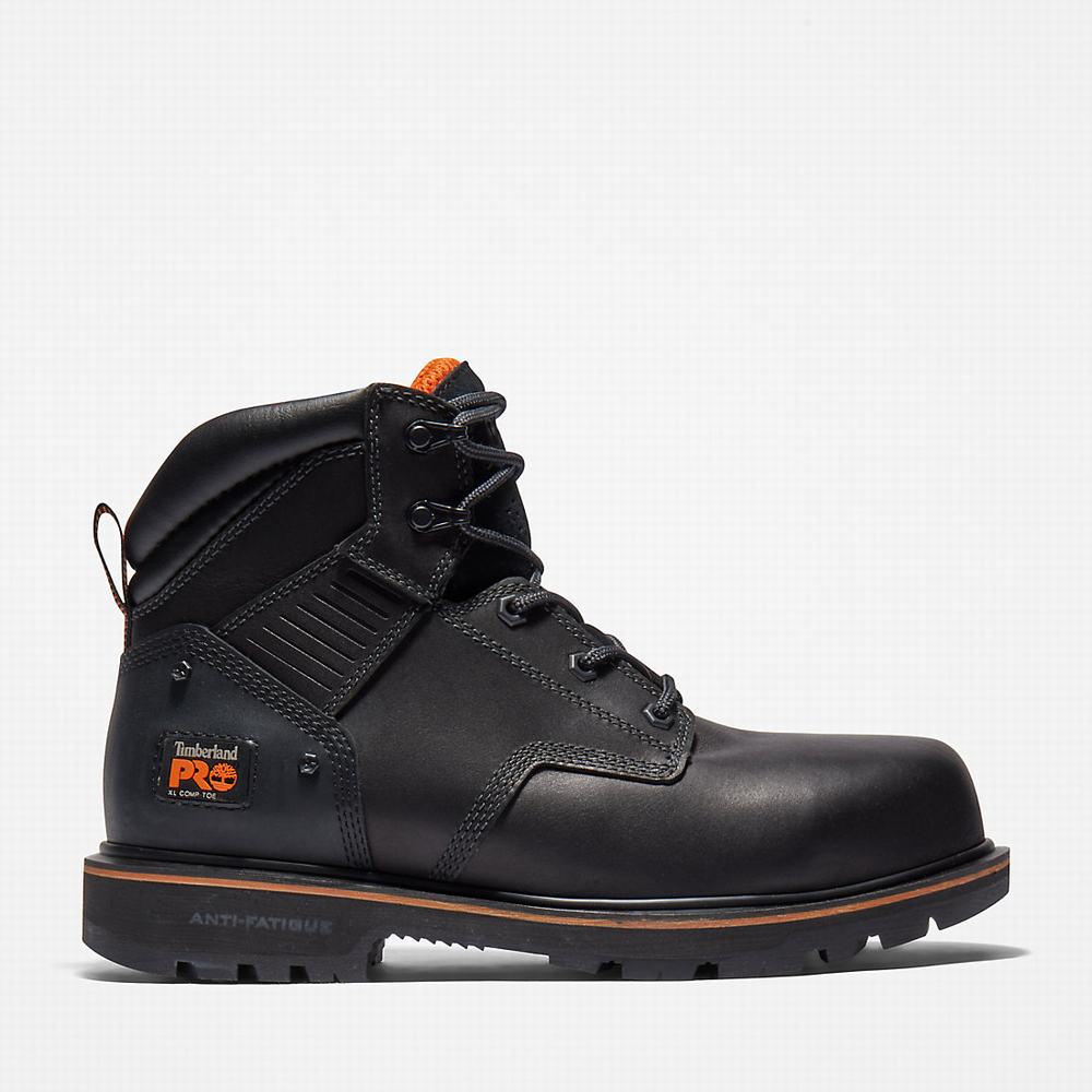 Pánské Pracovní Boty Timberland PRO® Ballast 6 Inch Comp-Špicí Černé | TI02879-531