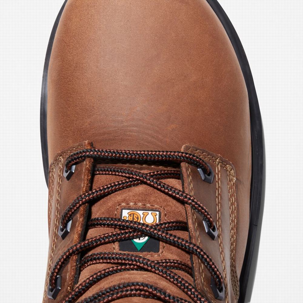 Pánské Pracovní Boty Timberland PRO® Ballast 6-Inch Comp-Špicí Hnědé | TI13804-580
