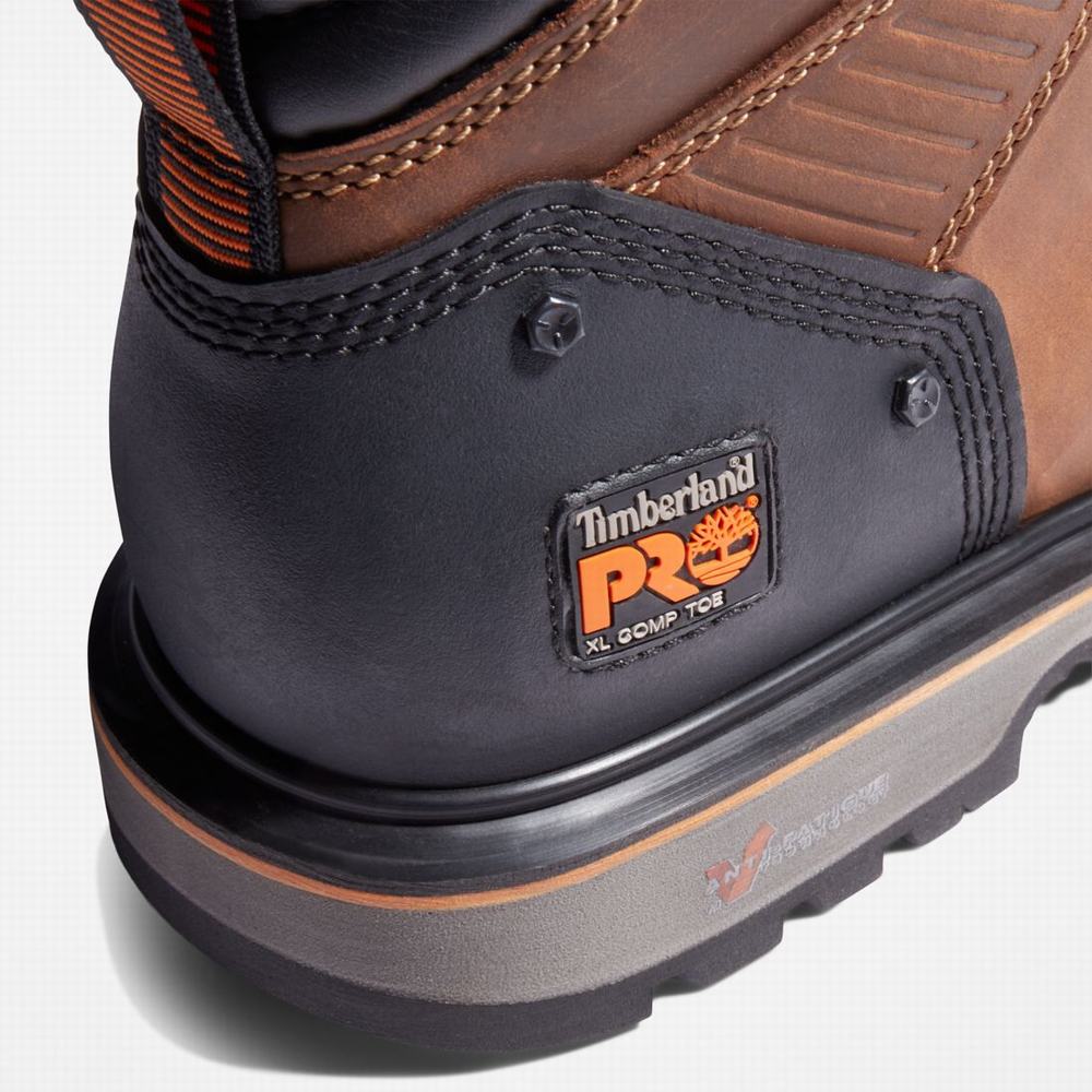 Pánské Pracovní Boty Timberland PRO® Ballast 6-Inch Comp-Špicí Hnědé | TI13804-580