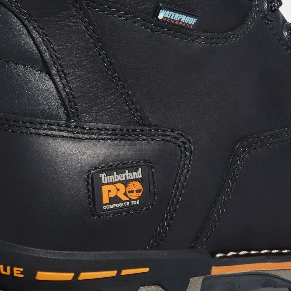 Pánské Pracovní Boty Timberland PRO® Boondock 8-Inch Waterproof Insulated Comp-Špicí Černé | TI23496-062