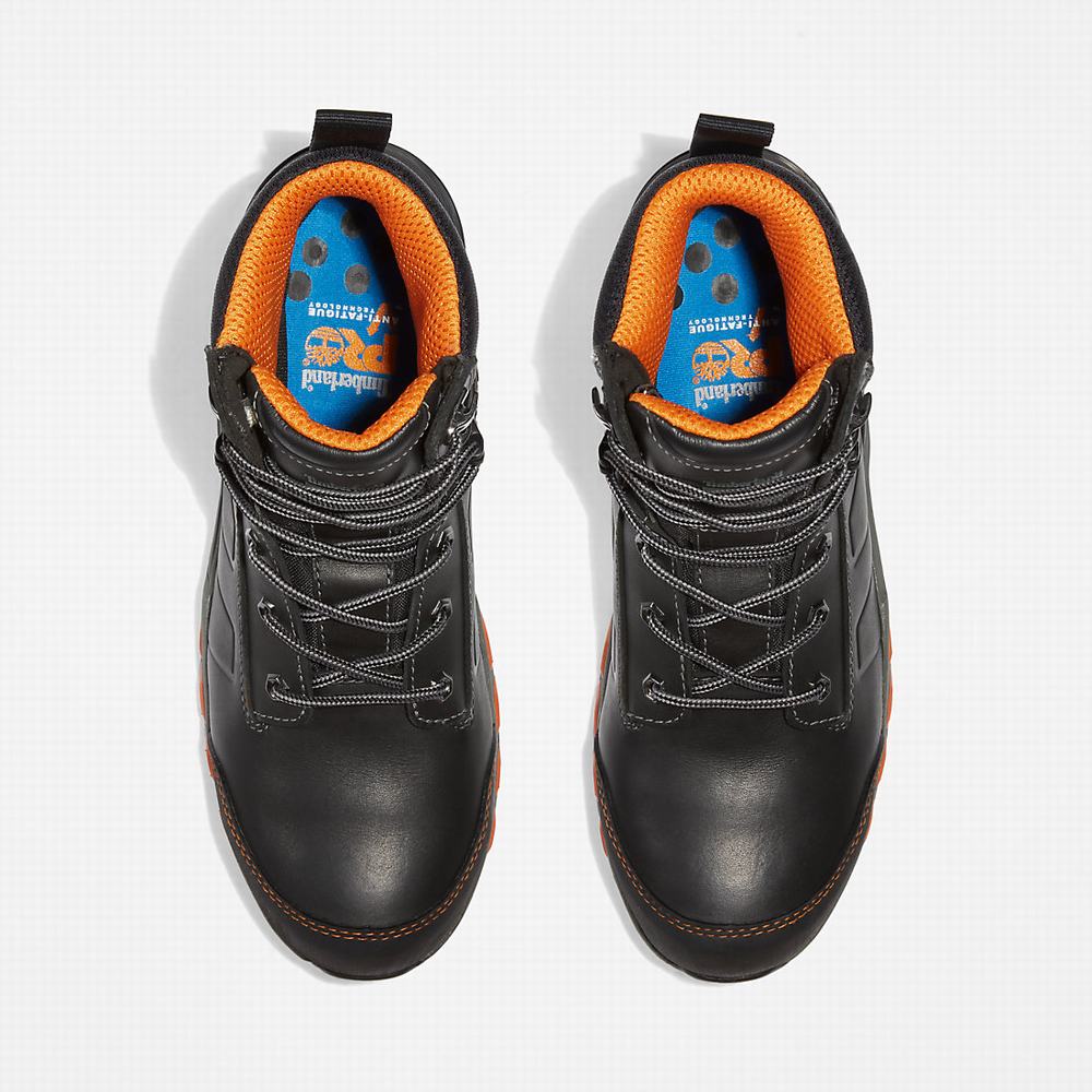 Pánské Pracovní Boty Timberland PRO® Hypercharge Composite Bezpečnostní Špicí Waterproof Černé | TI25791-781