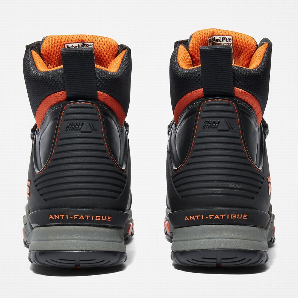 Pánské Pracovní Boty Timberland PRO® Hypercharge Composite Bezpečnostní Špicí Waterproof Černé | TI25791-781