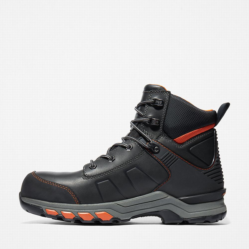 Pánské Pracovní Boty Timberland PRO® Hypercharge Composite Bezpečnostní Špicí Waterproof Černé | TI25791-781