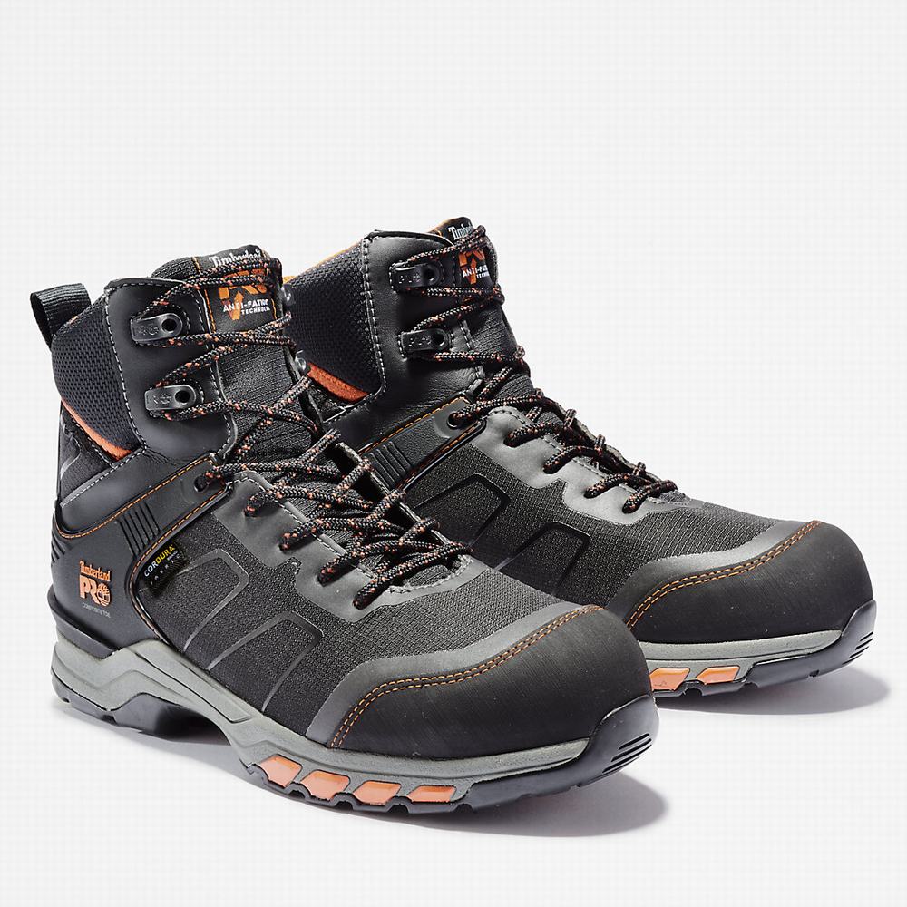 Pánské Pracovní Boty Timberland PRO® Hypercharge Textilní Composite Bezpečnostní Špicí Černé | TI63019-608