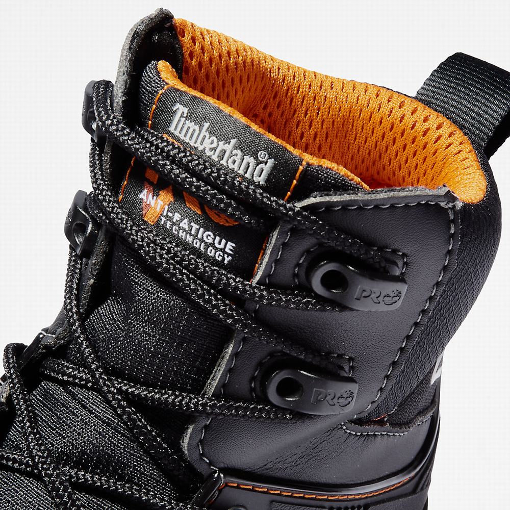 Pánské Pracovní Boty Timberland PRO® Hypercharge Textilní Composite Bezpečnostní Špicí Černé | TI63019-608