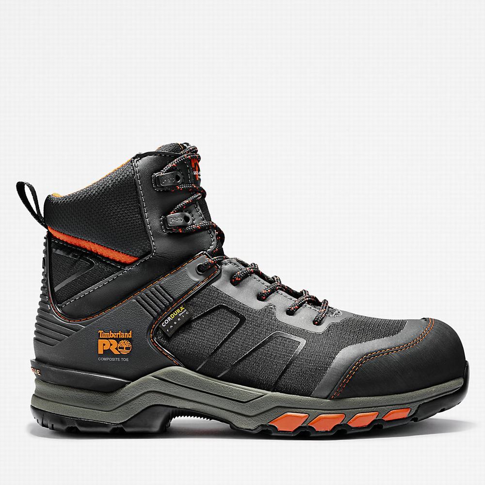 Pánské Pracovní Boty Timberland PRO® Hypercharge Textilní Composite Bezpečnostní Špicí Černé | TI63019-608