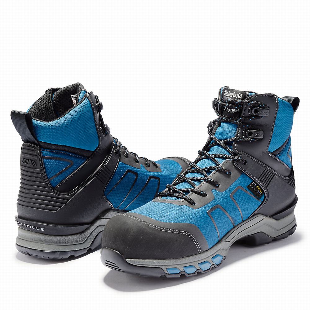 Pánské Pracovní Boty Timberland PRO® Hypercharge Textilní Composite Bezpečnostní Špicí Blankyt | TI79641-263