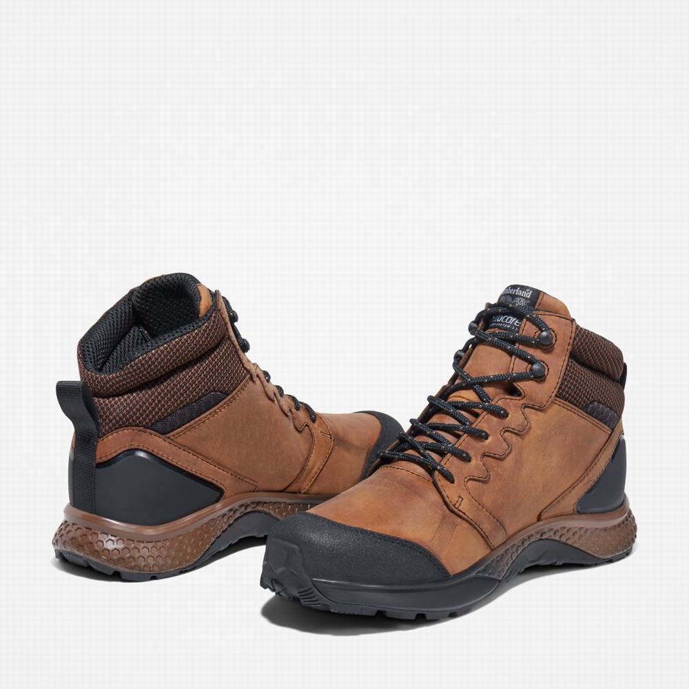 Pánské Pracovní Boty Timberland PRO® Reaxion Hikers Hnědé Hnědé | TI74569-915