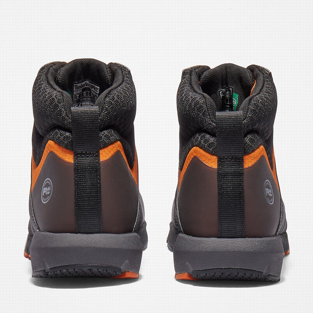 Pánské Pracovní Boty Timberland Radius Alloy-Špicí Černé | TI98012-740