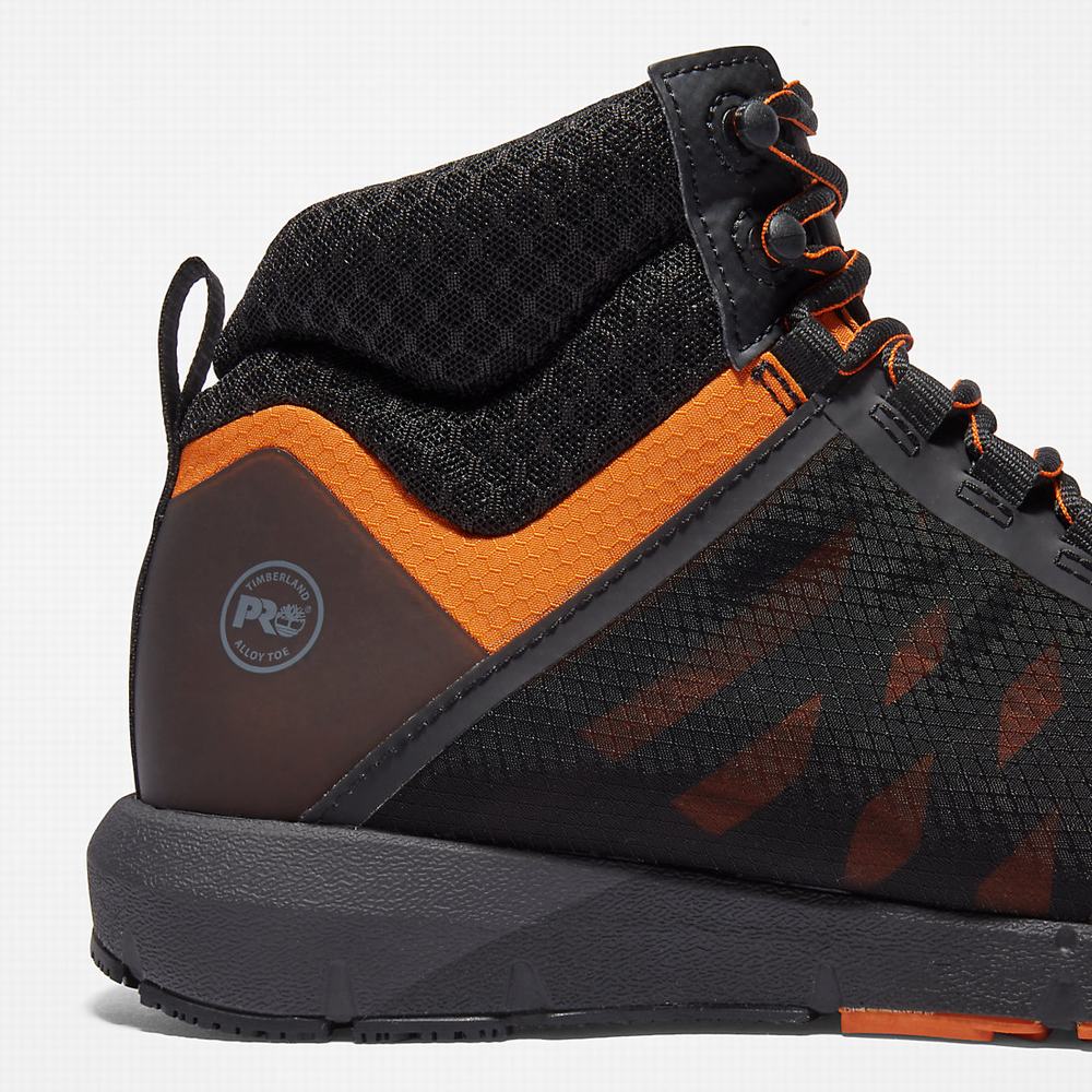 Pánské Pracovní Boty Timberland Radius Alloy-Špicí Černé | TI98012-740