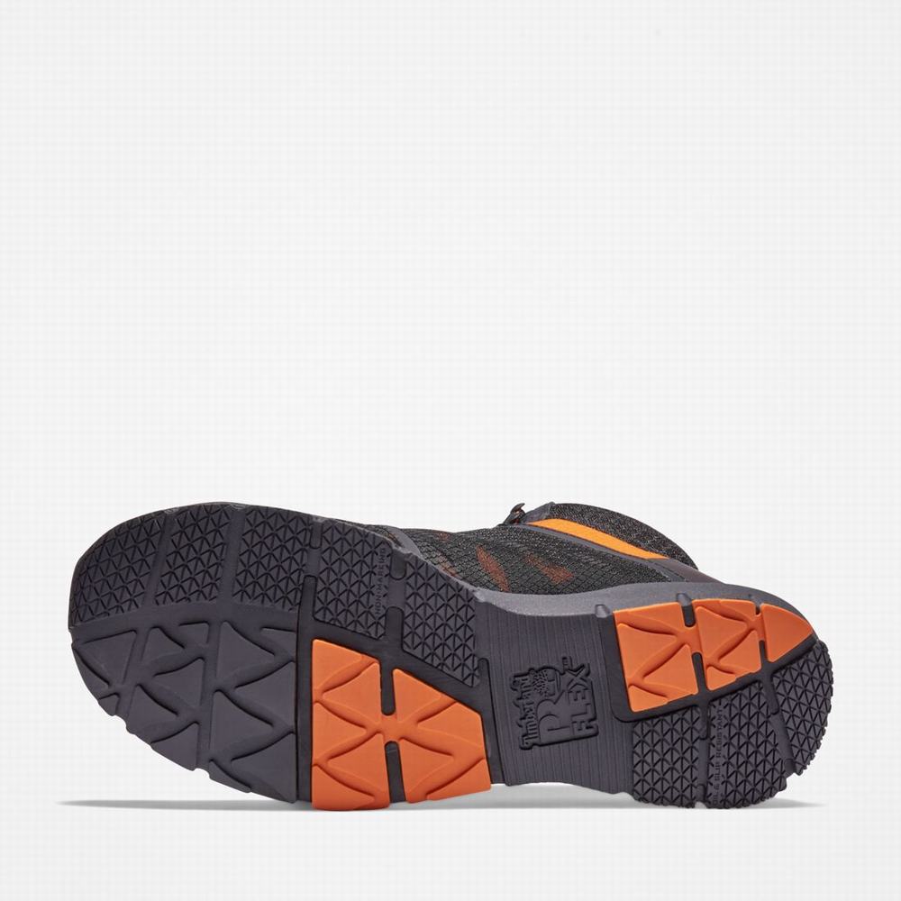 Pánské Pracovní Boty Timberland Radius Composite Špicí Pracovní Sneaker Černé Oranžové | TI89452-902