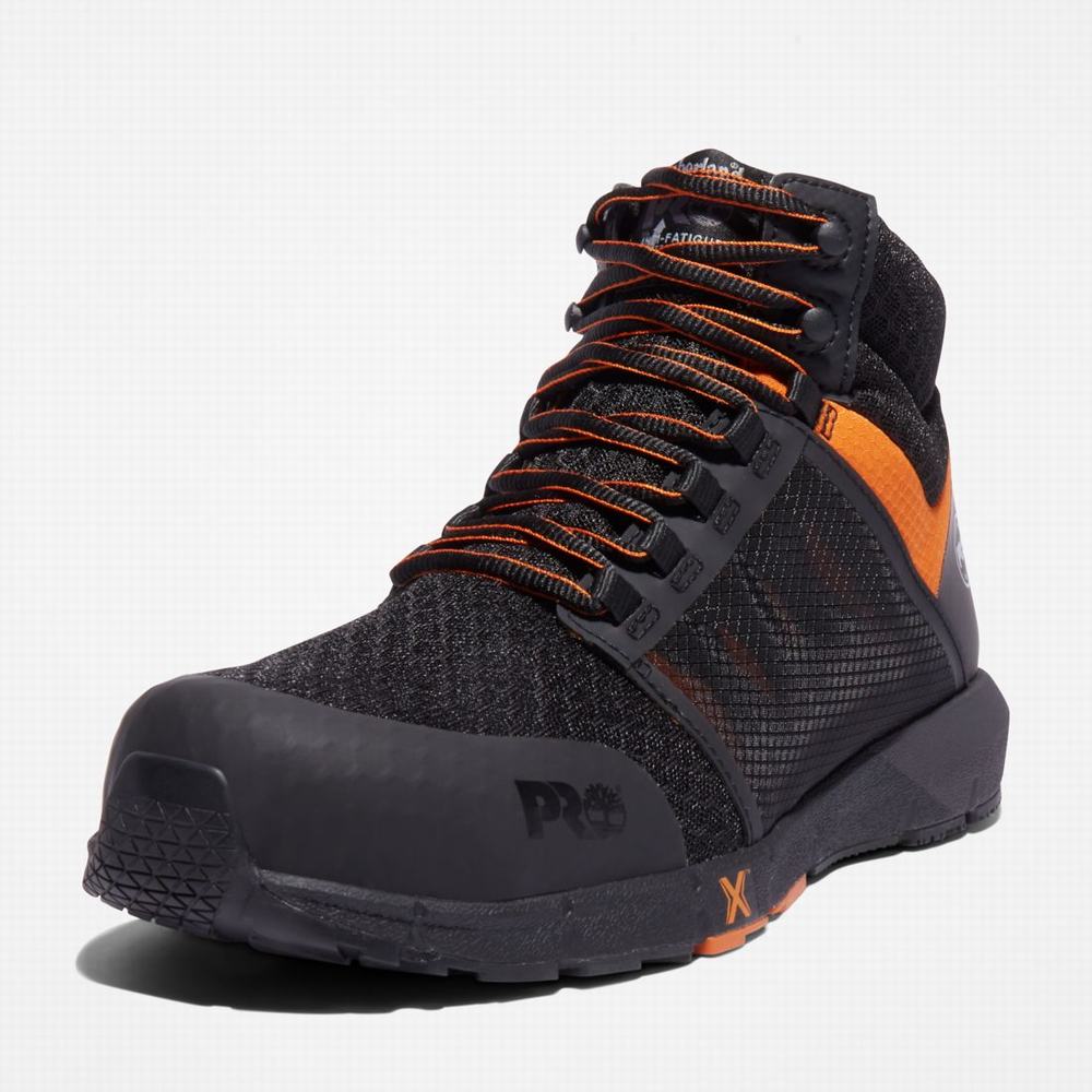 Pánské Pracovní Boty Timberland Radius Composite Špicí Pracovní Sneaker Černé Oranžové | TI89452-902