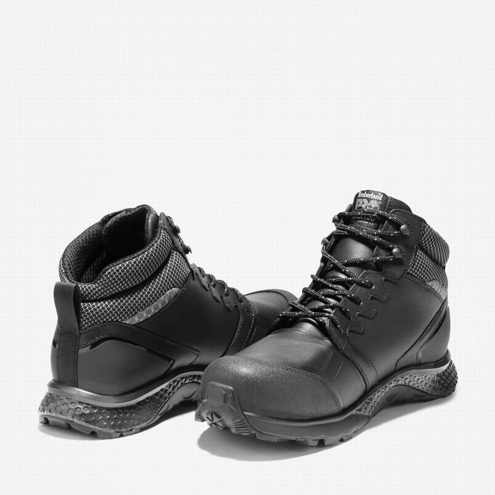 Pánské Pracovní Boty Timberland Reaxion Composite Špicí Waterproof Pracovní Sneaker Černé Šedé | TI29438-182