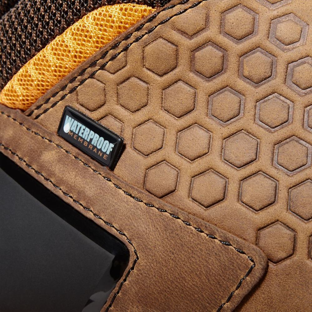 Pánské Pracovní Boty Timberland Reaxion Composite Špicí Waterproof Pracovní Sneaker Hnědé Oranžové | TI81023-068