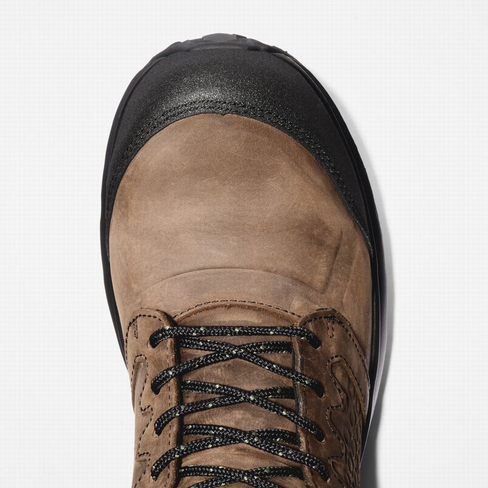 Pánské Pracovní Boty Timberland Reaxion Composite Špicí Waterproof Pracovní Sneaker Hnědé Zelene | TI89412-879