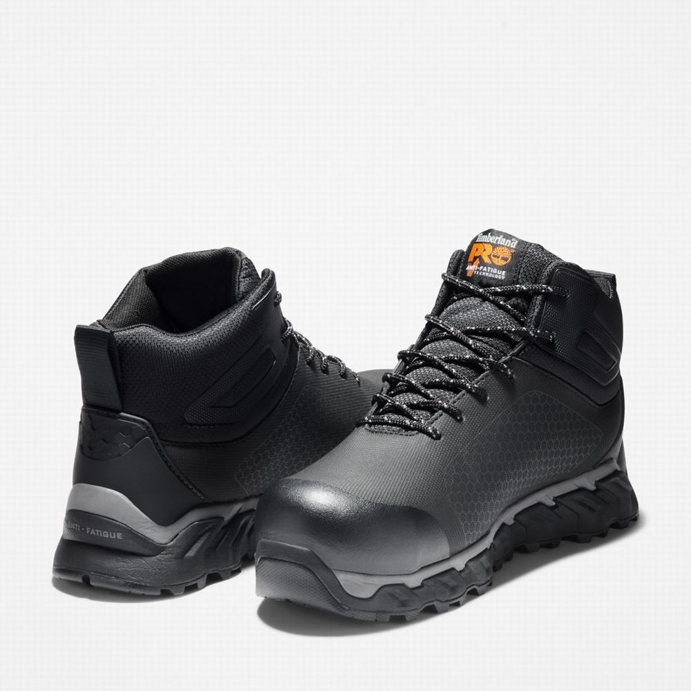 Pánské Pracovní Boty Timberland Ridgework Composite Špicí Waterproof Černé | TI02391-918