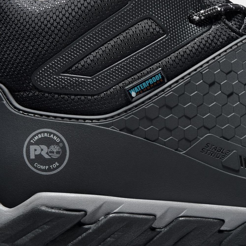 Pánské Pracovní Boty Timberland Ridgework Composite Špicí Waterproof Černé | TI02391-918