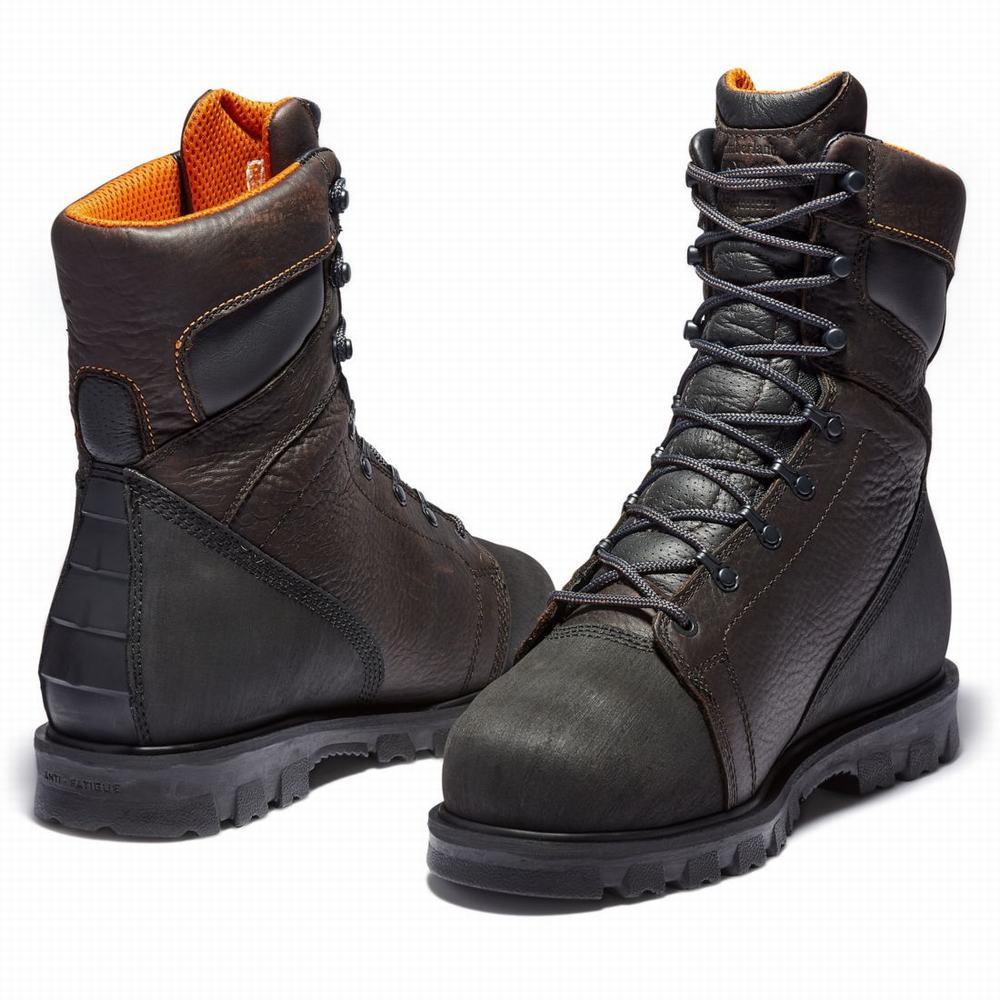 Pánské Pracovní Boty Timberland Rigmaster Met Guard Alloy Špicí Waterproof Hnědé | TI04591-678