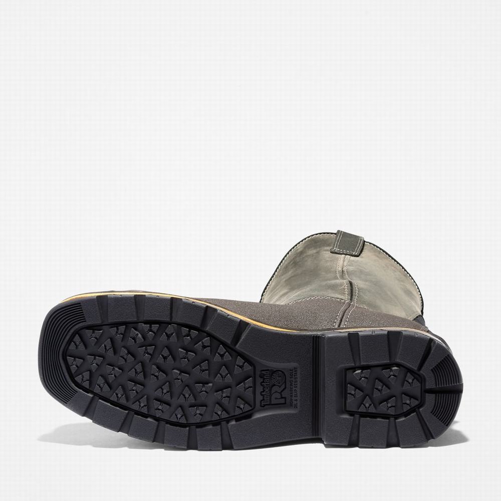 Pánské Pracovní Boty Timberland True Grit Pull On Composite Špicí Waterproof Hnědé | TI08512-396