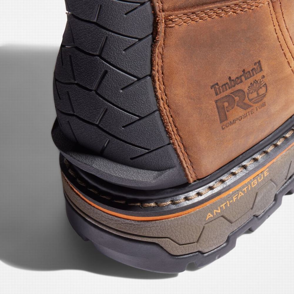 Pánské Pracovní Boty Timberland True Grit Pull On Composite Špicí Hnědé | TI29157-581