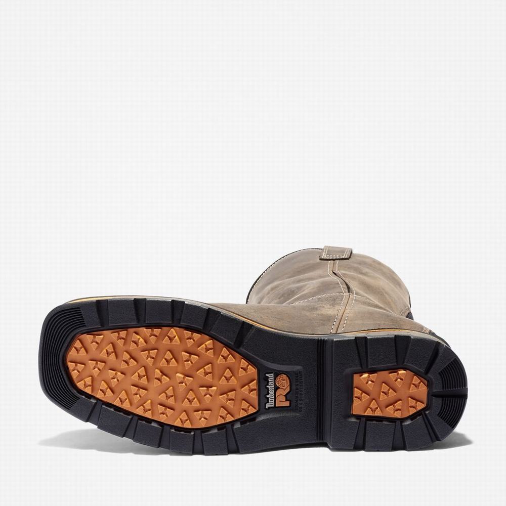 Pánské Pracovní Boty Timberland True Grit Pull On Waterproof Hnědé | TI56748-651