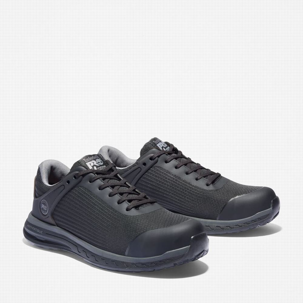 Pánské Pracovní Obuv Timberland Drivetrain Composite Špicí Pracovní Sneaker Černé Šedé | TI14920-934