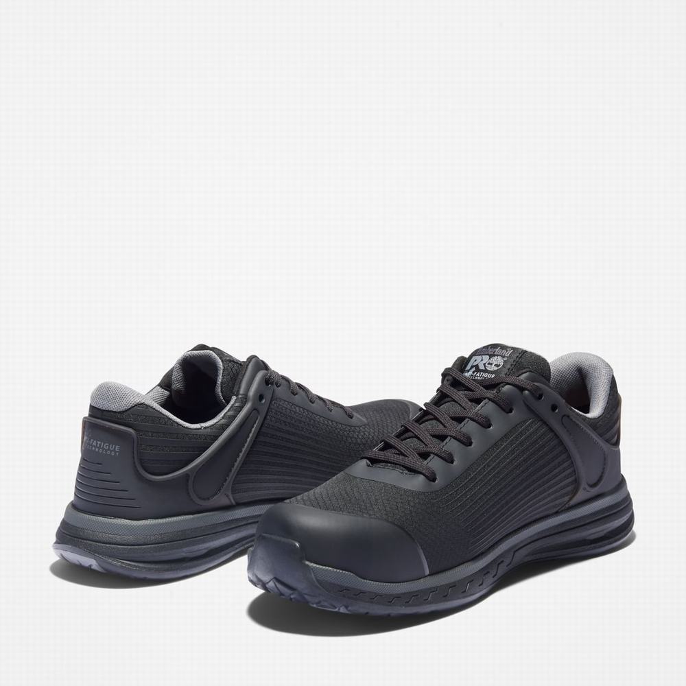 Pánské Pracovní Obuv Timberland Drivetrain Composite Špicí Pracovní Sneaker Černé Šedé | TI14920-934