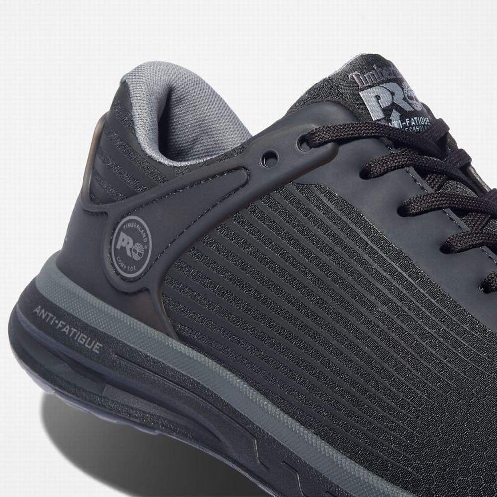 Pánské Pracovní Obuv Timberland Drivetrain Composite Špicí Pracovní Sneaker Černé Šedé | TI14920-934