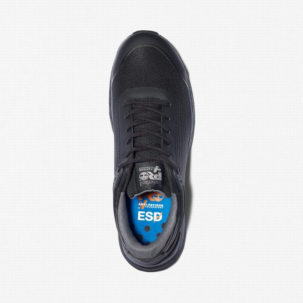 Pánské Pracovní Obuv Timberland Drivetrain Composite Špicí Pracovní Sneaker Černé Šedé | TI18794-953