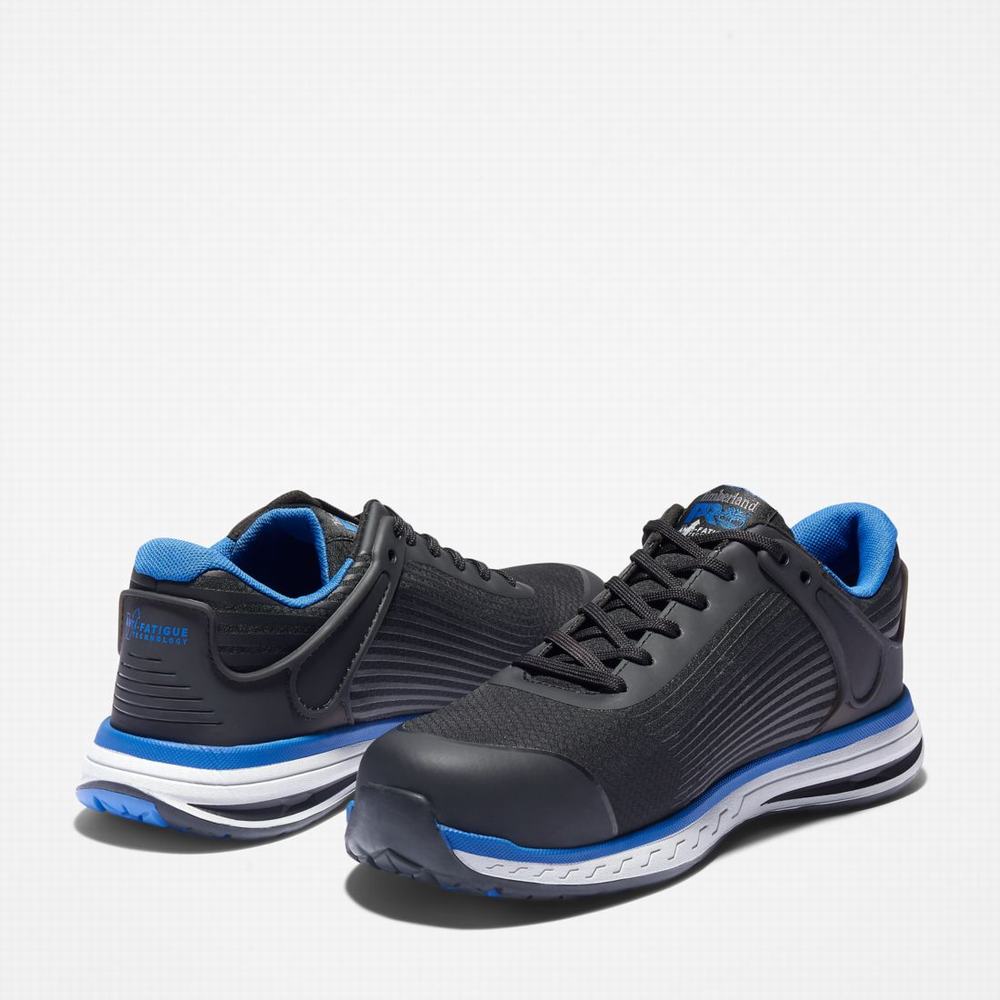 Pánské Pracovní Obuv Timberland Drivetrain Composite Špicí Pracovní Sneaker Černé Blankyt | TI51394-367