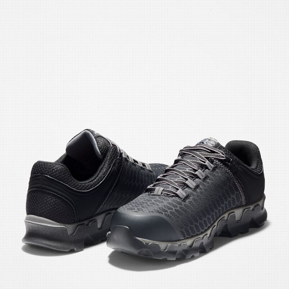 Pánské Pracovní Obuv Timberland PRO® Powertrain Sport Alloy Špicí Pracovní Sneaker Černé | TI18705-701