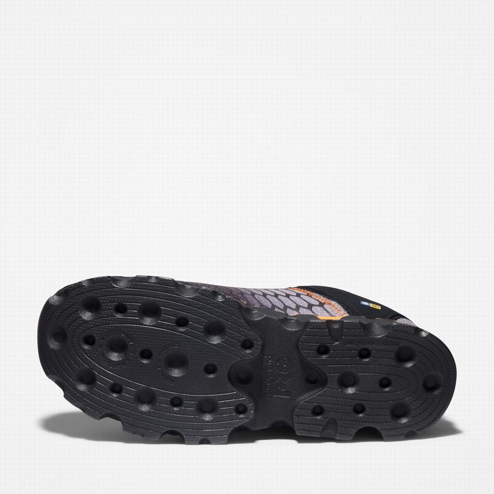 Pánské Pracovní Obuv Timberland PRO® Powertrain Sport Alloy Špicí Pracovní Sneaker Šedé Oranžové | TI35041-159